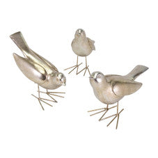 Loral Birds Set of 3