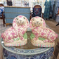 Staffordshire Pink Bunnies Set of 2