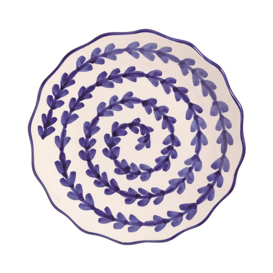 Blue Vine Plate