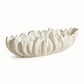Winslow Decorative White Oval Bowl