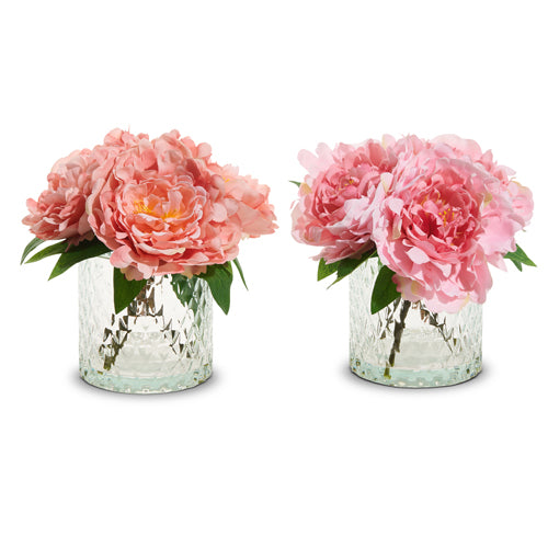 8.5" Peony Bouquet