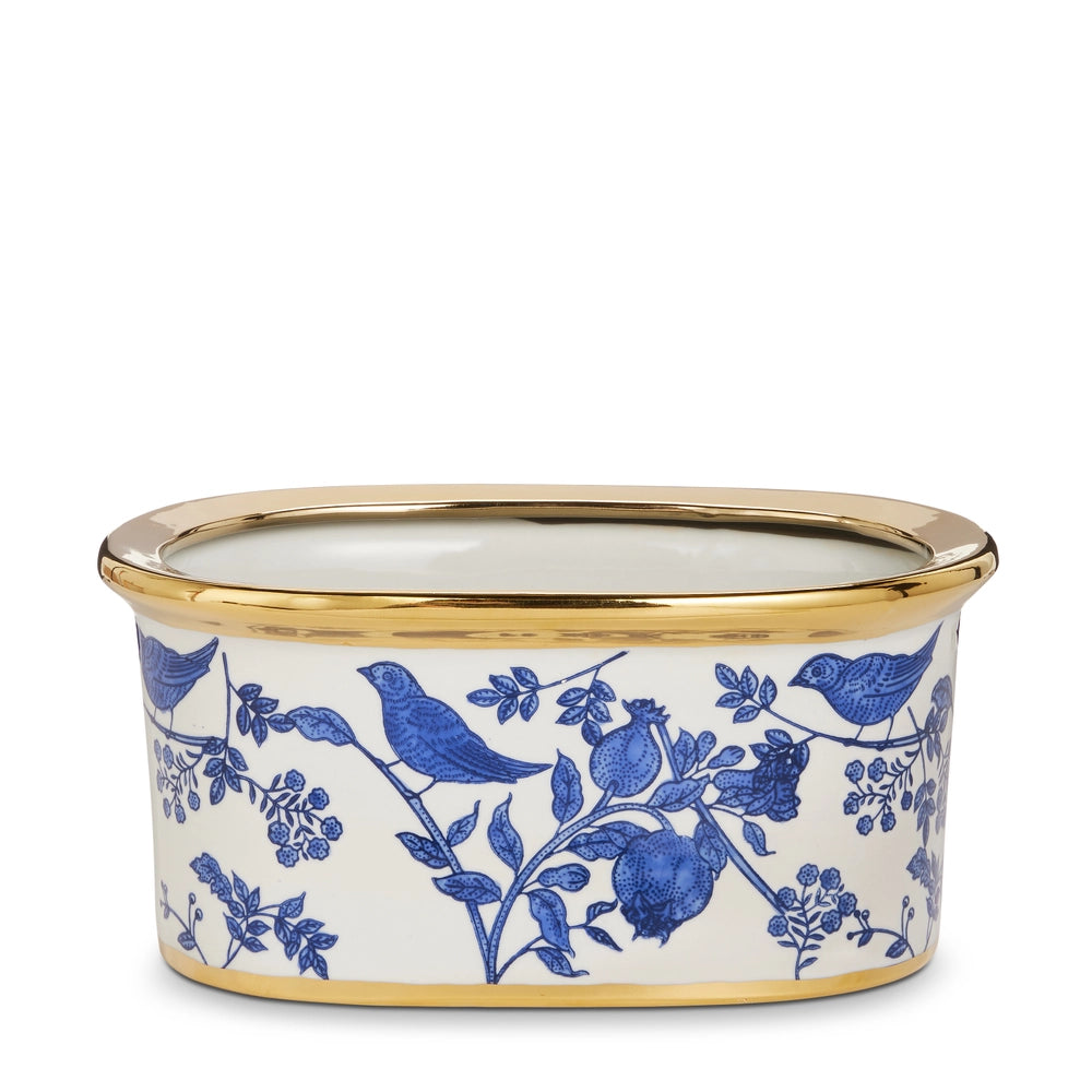 6" Blue Bird Planter