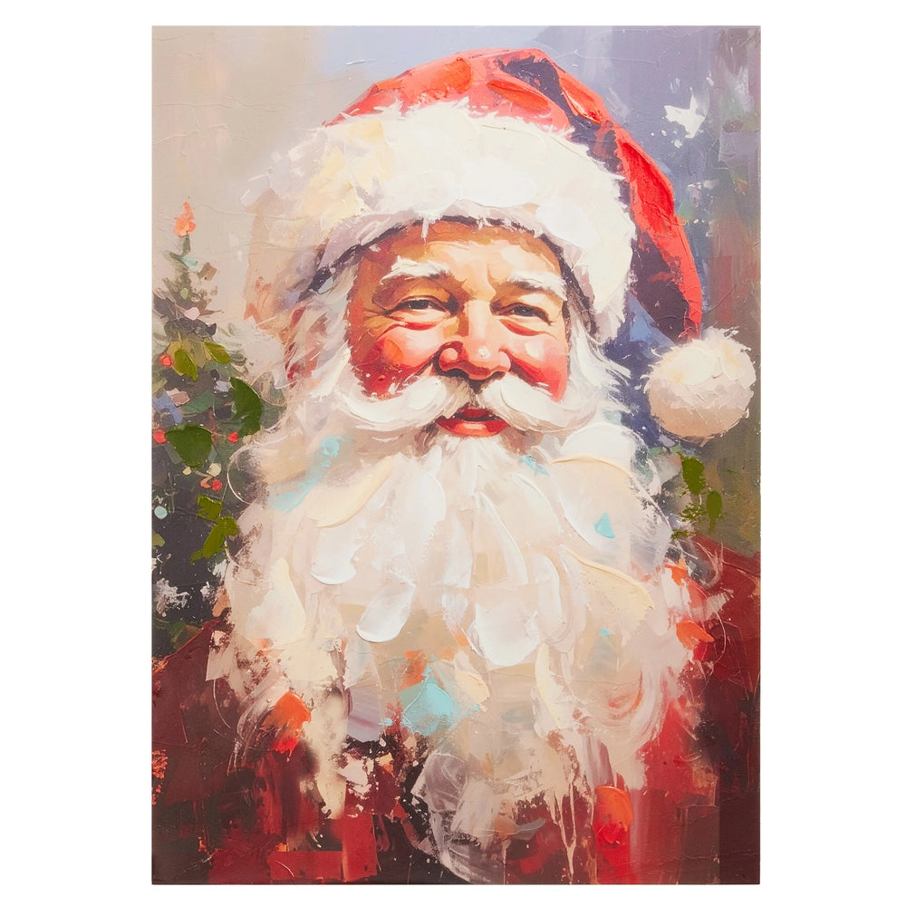 19.5" Homegrown Santa Framed Wall Art