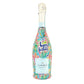 Happy Birthday Floral Bottle Wrap