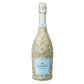 Grandmillennial Gold Flower Bottle Wrap
