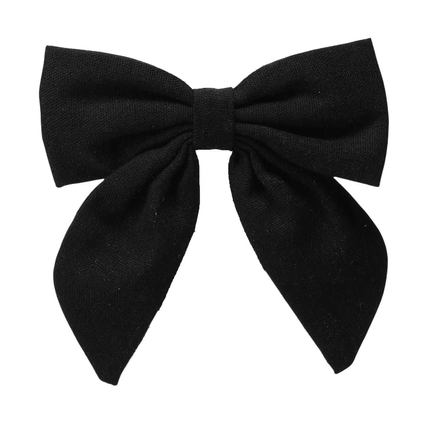 Black Linen Beau Bottle Bow