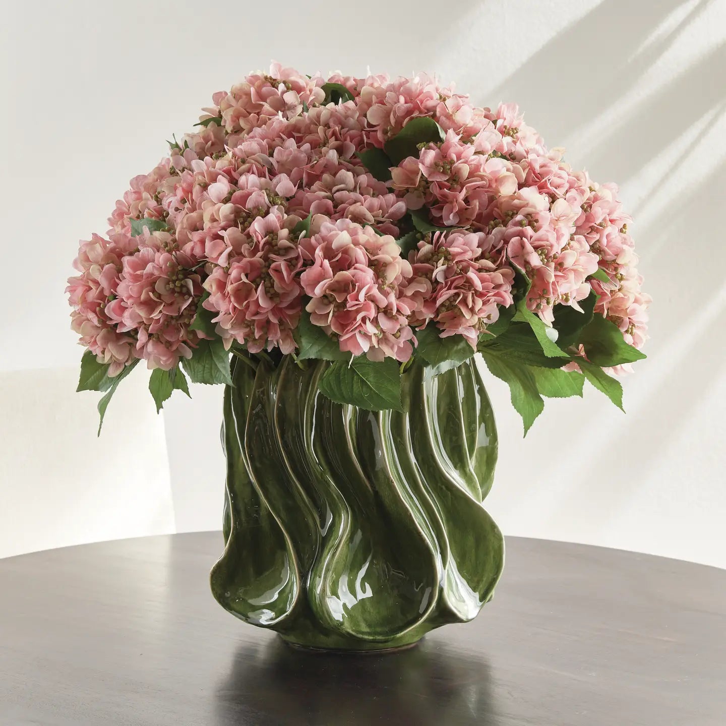 Callista Green Vase