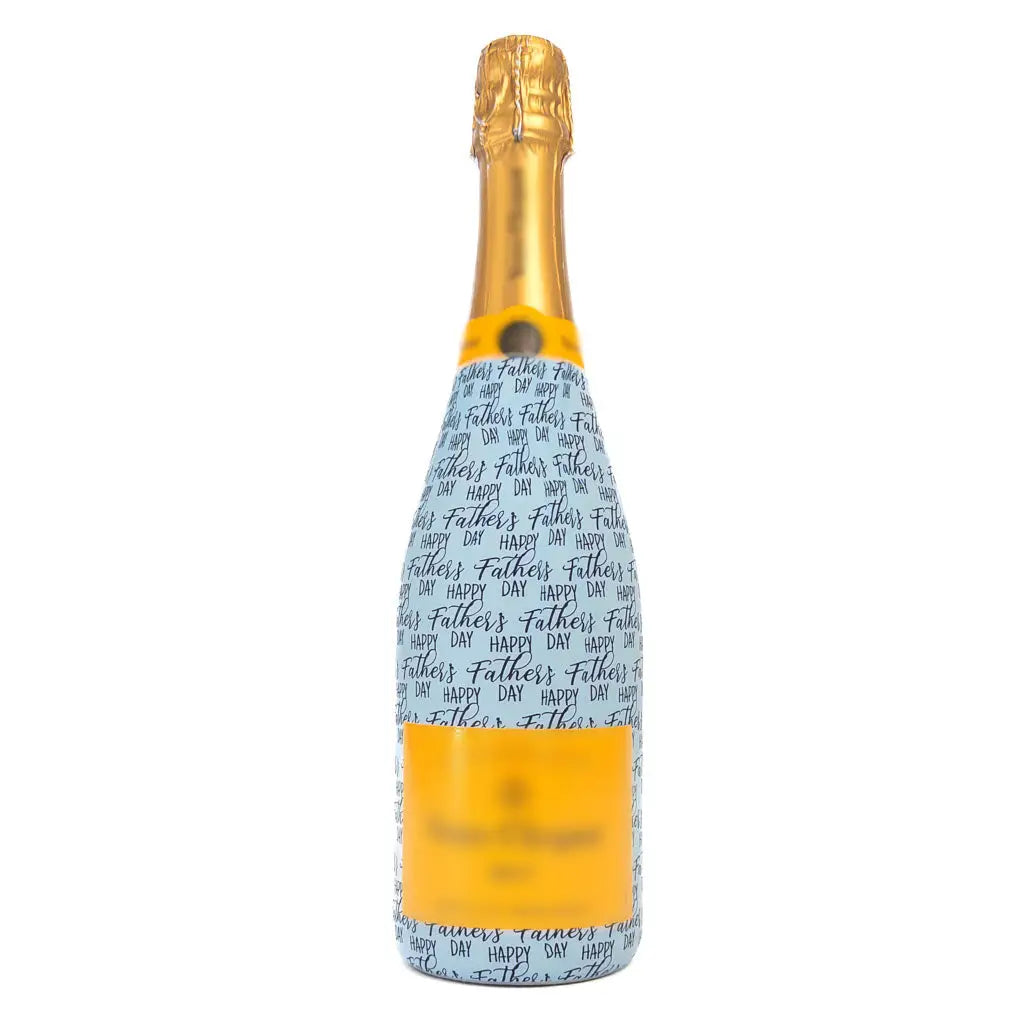 Happy Fathers Day Bottle Wrap