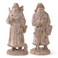 Natural Wood Santa