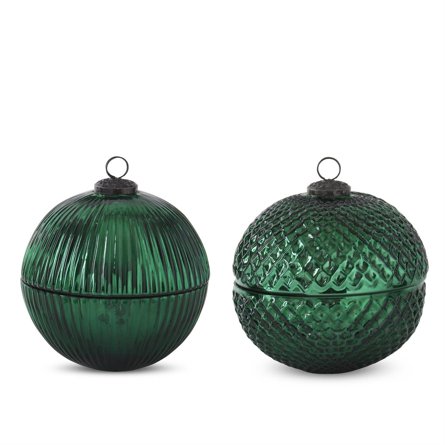 3.5 Gold Mercury Glass Candle