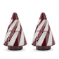 Red & White Christmas Tree Candle