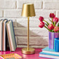 LED Scalloped Cordless Table Lamp