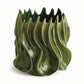 Callista Green Vase