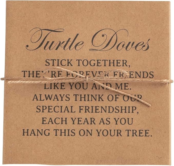 Turtle Dove Ornament