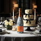 Black and White Anniversary Bottle Wrap