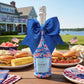 Royal Blue Beau Bottle Bow