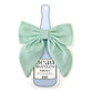 Mint Green Linen Bottle Bow