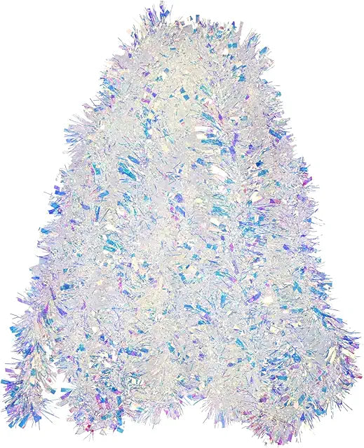 9' Iridescent Chunky Cut Garland