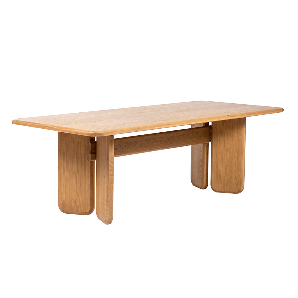 Oak Top Table Rectangle Oak Rectangle Dining Table | The Love Your Space Place