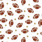 Footballs Champagne Bottle Wrap