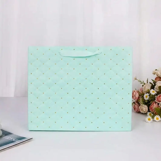 Tiffany Blue Dot Gift Bag