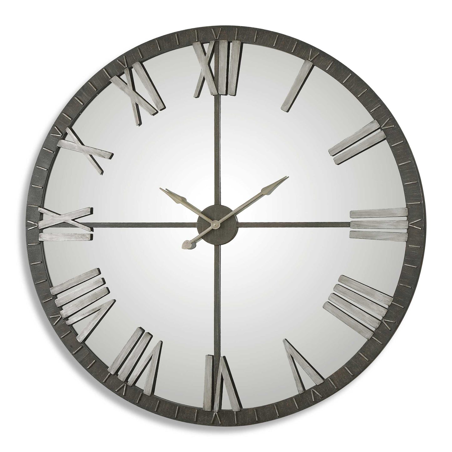 Uttermost Amelie Large Bronze Wall Clock