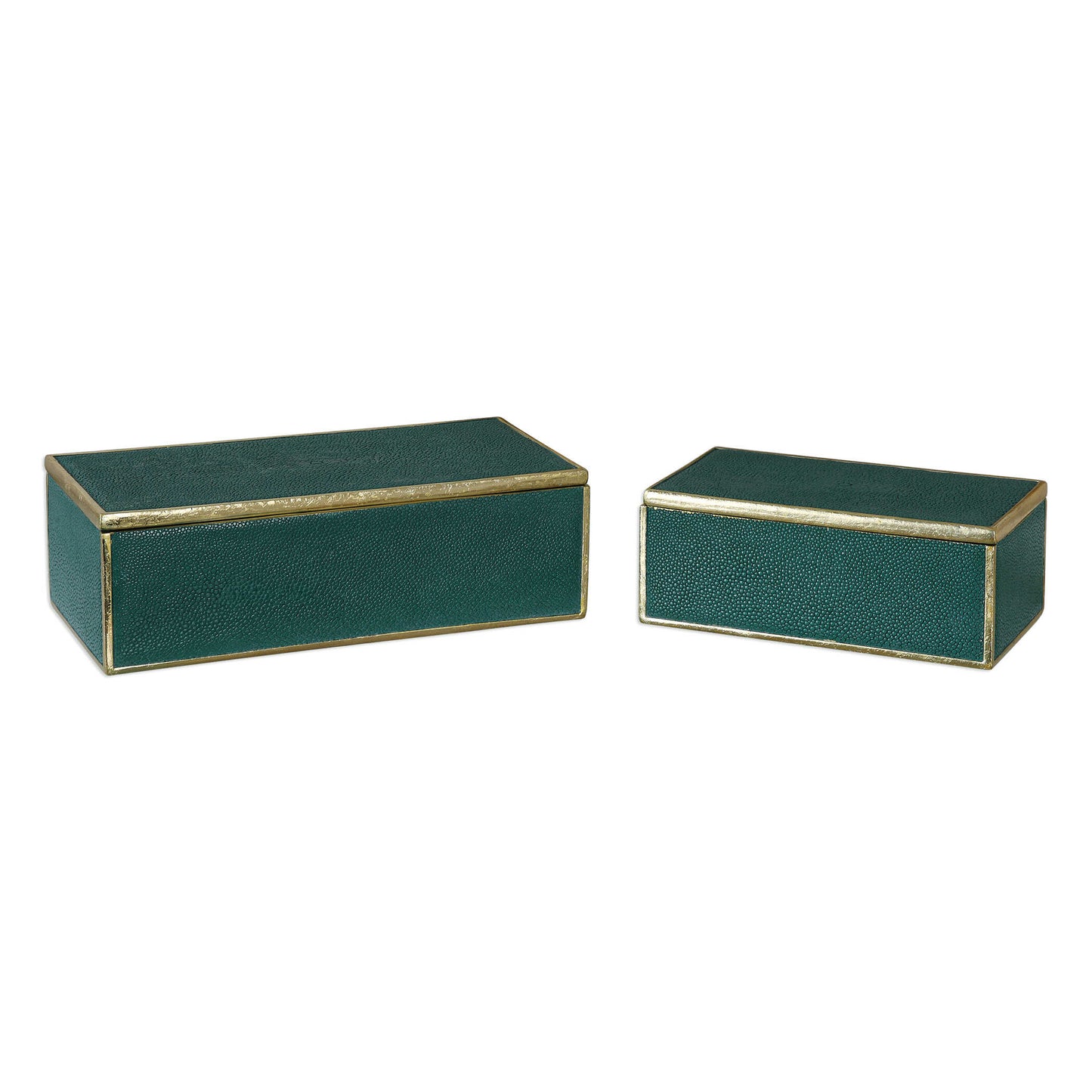 Uttermost Karis Emerald Green Boxes Set/2