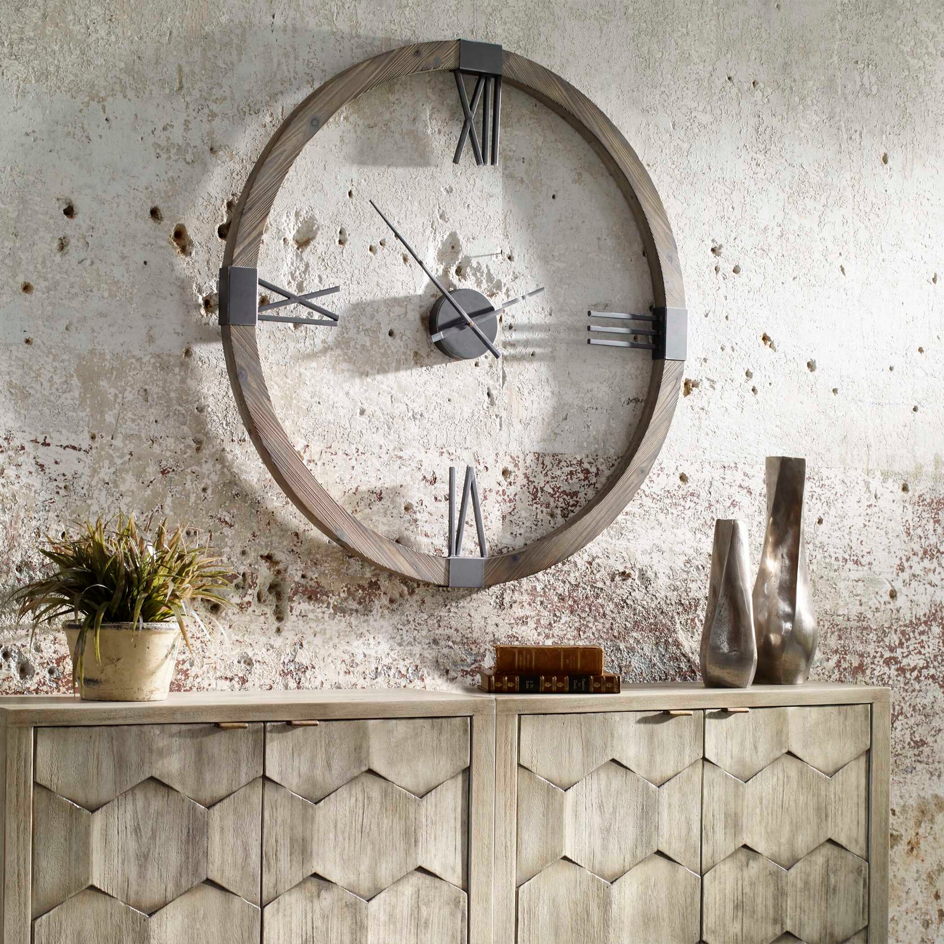 Uttermost Marcelo Modern Wall Clock