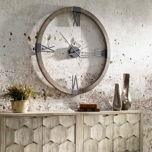 Uttermost Marcelo Modern Wall Clock