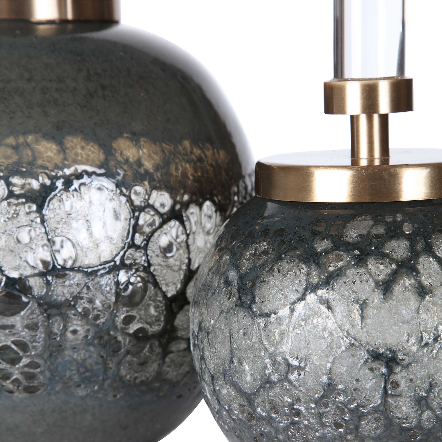 Uttermost Cessair Art Glass Bottles Set/2