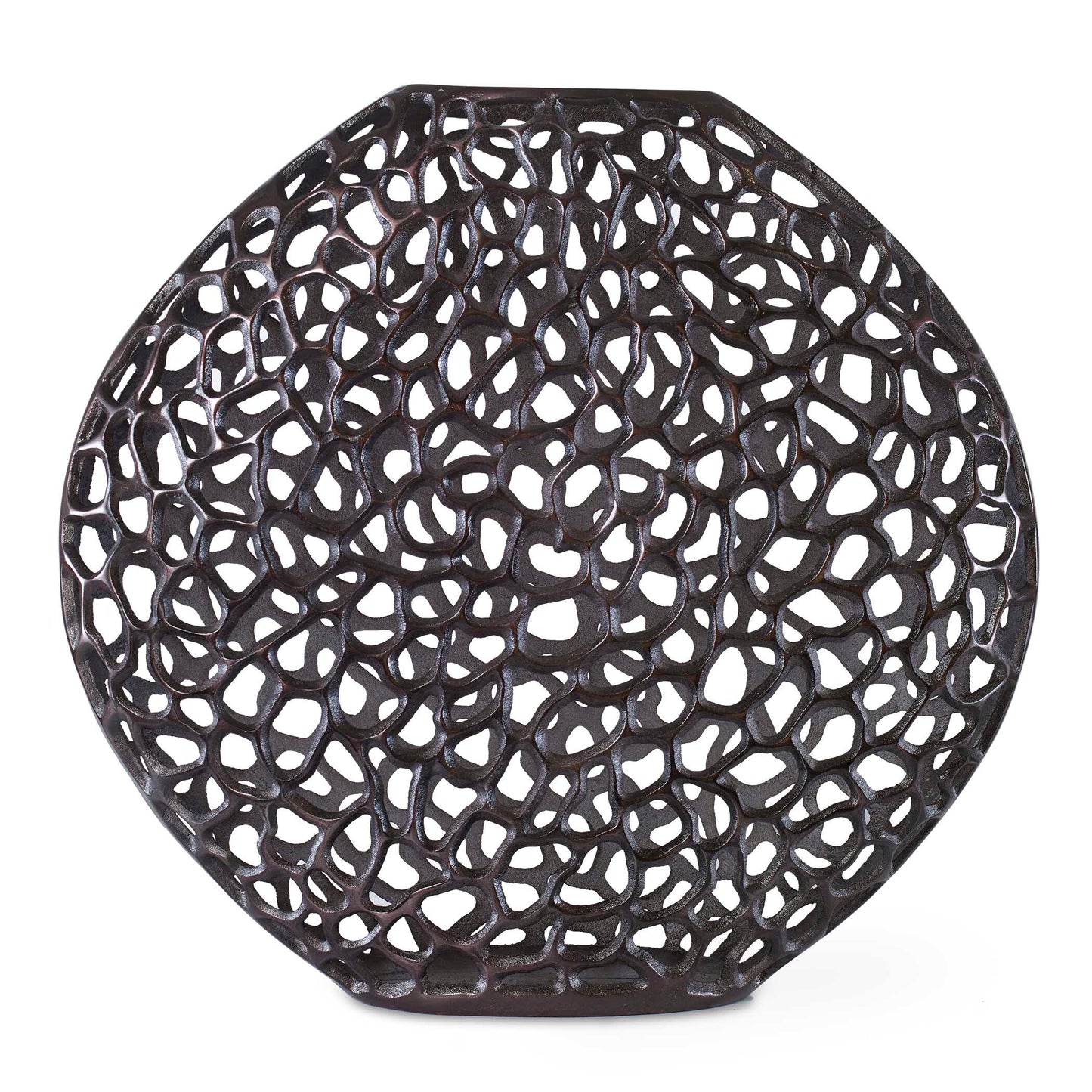 Uttermost Web Dark Bronze Vase