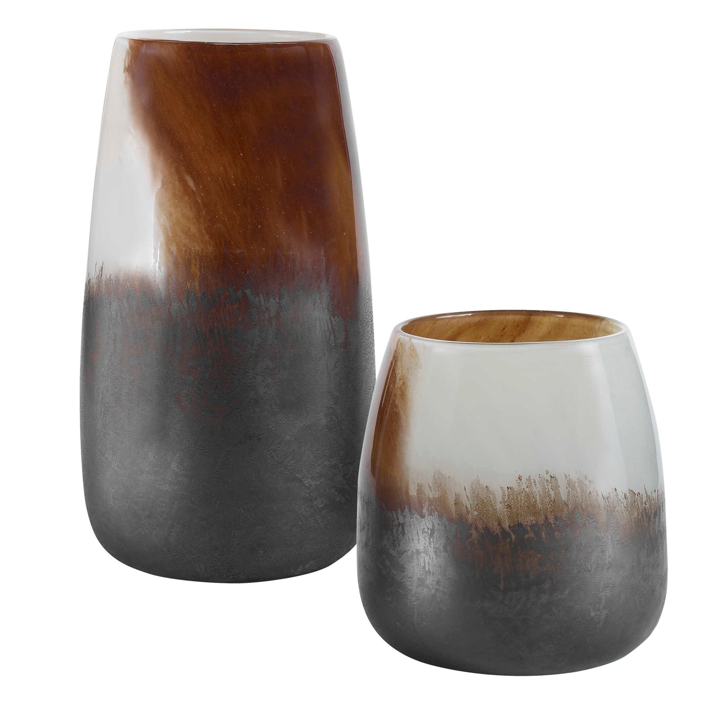 Uttermost Desert Wind Glass Vases Set/2