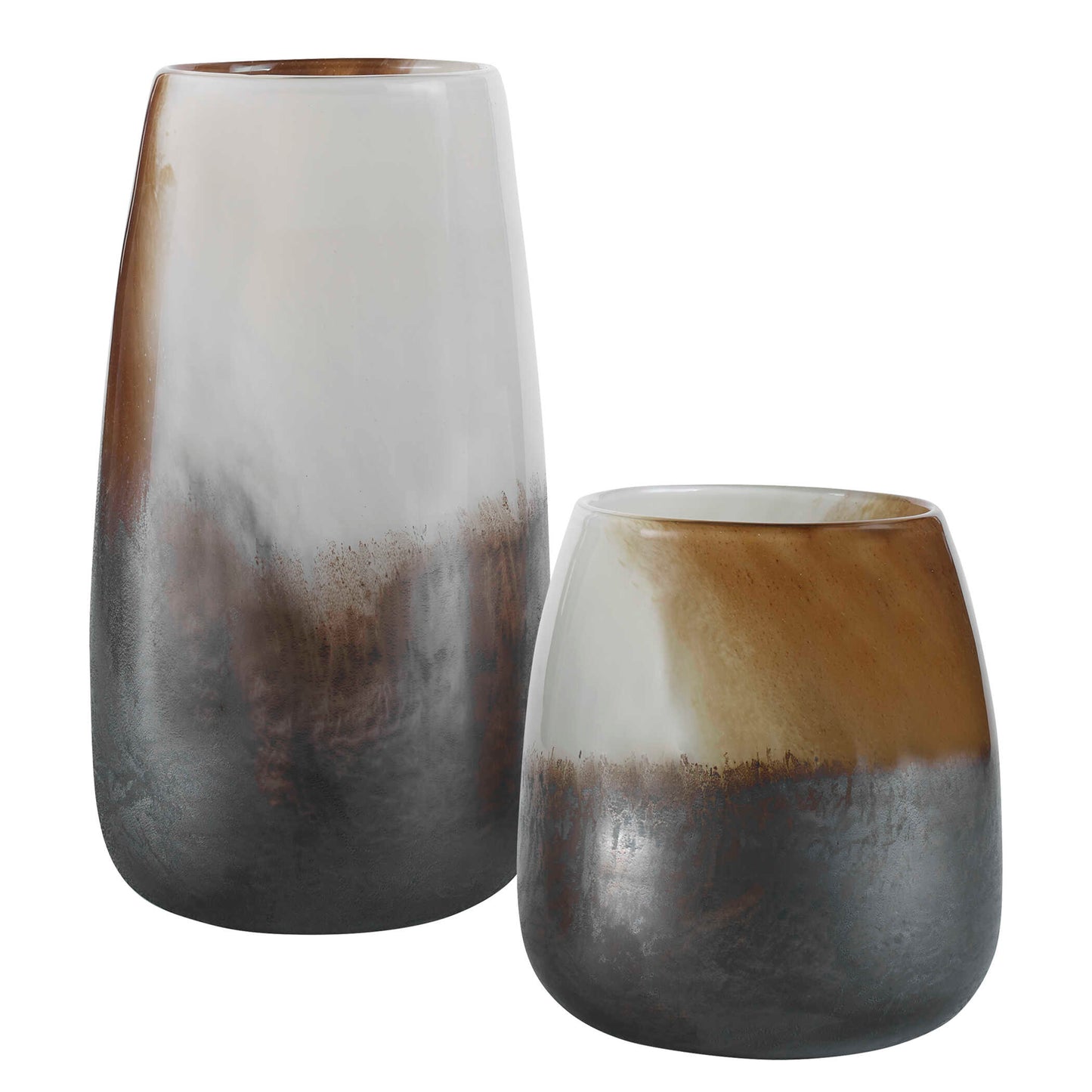 Uttermost Desert Wind Glass Vases Set/2