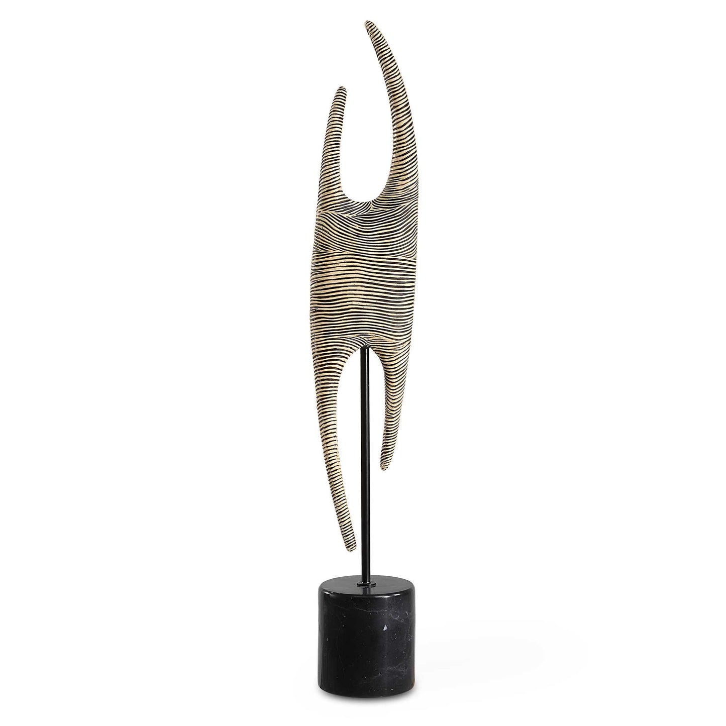 Uttermost Pochette Ribbed Sculpture