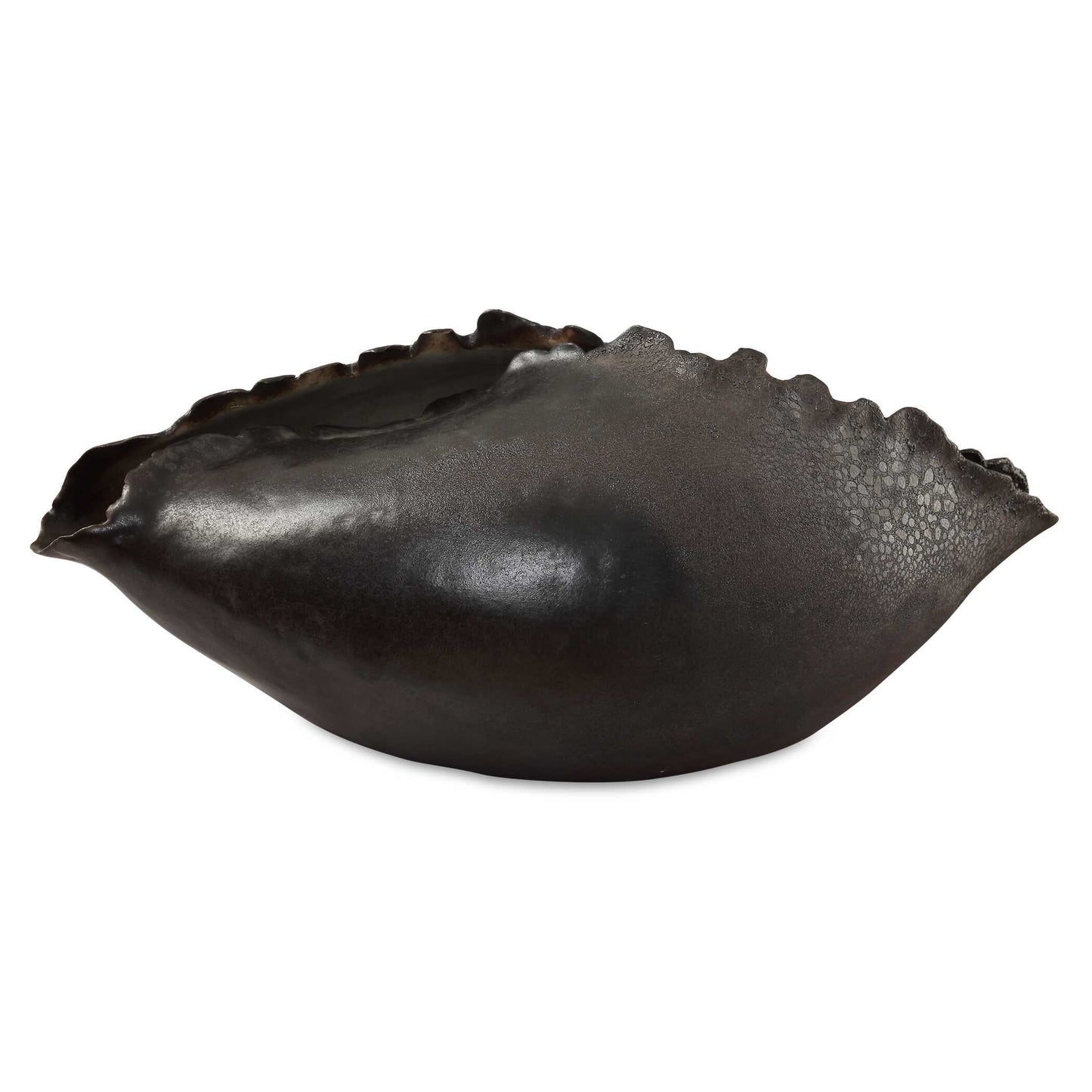 Uttermost Blossom Bronzed Metallic Vase