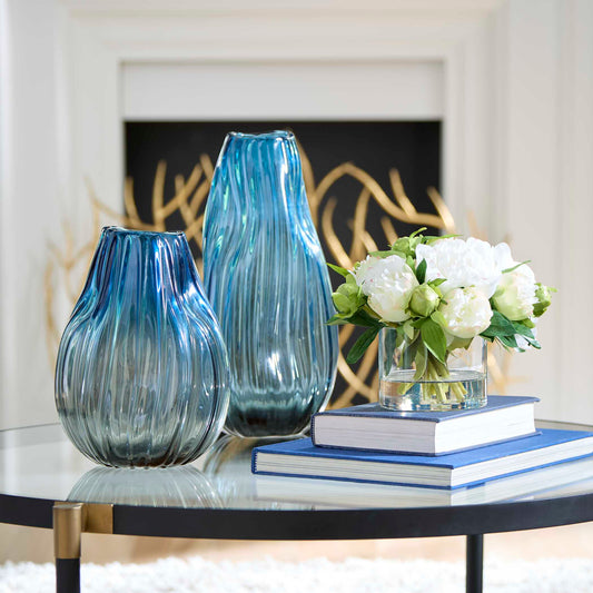 Uttermost Midnight Horizon Vases Set/2