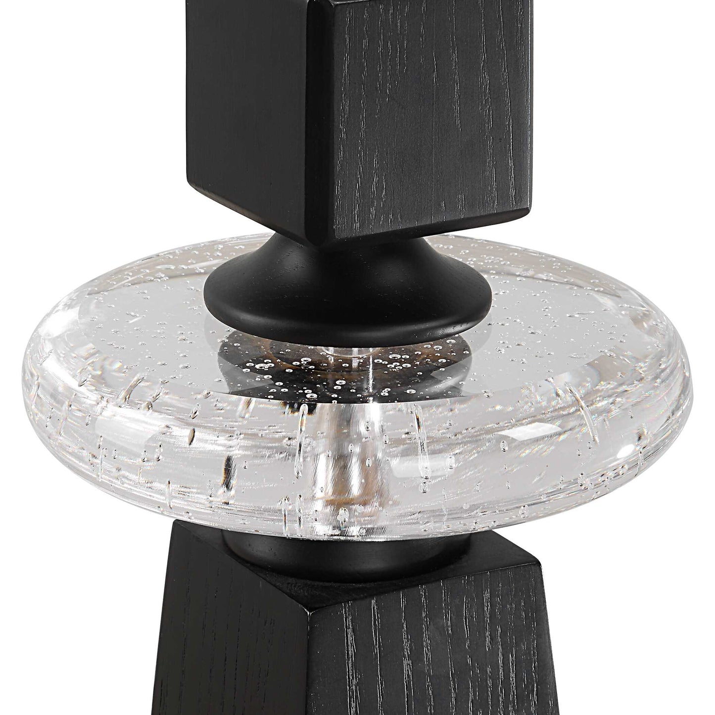 Uttermost Ebon Glow Floor Candleholders Set/2