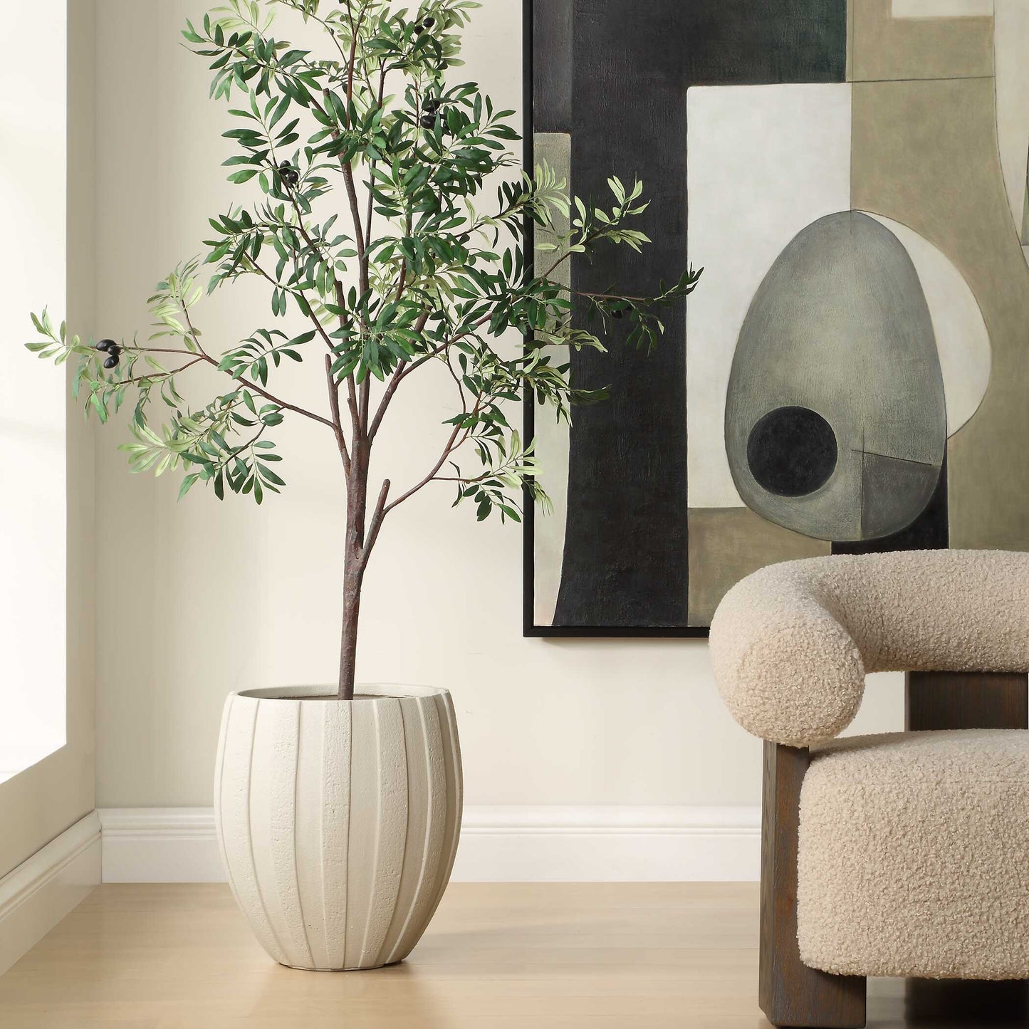 Uttermost Ridgehaven Textured Outdoor Planter
