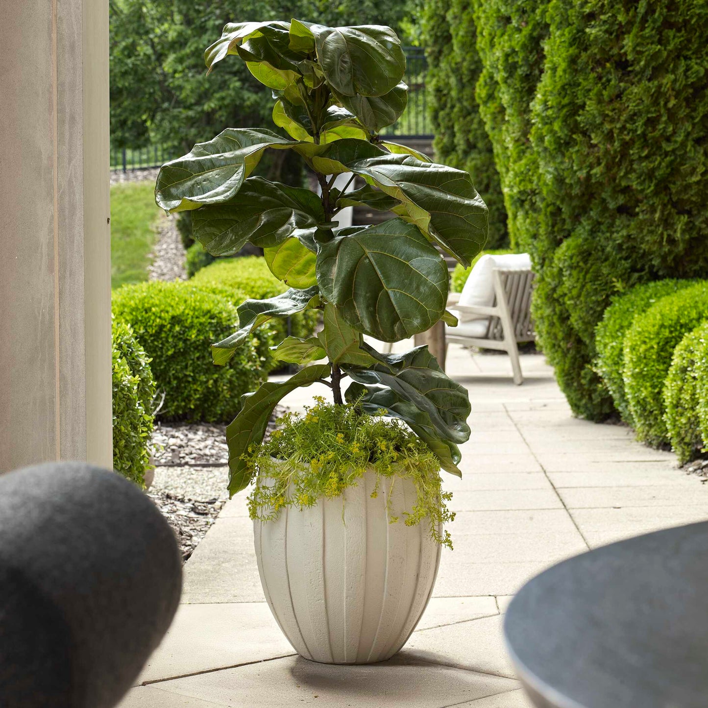 Uttermost Ridgehaven Textured Outdoor Planter