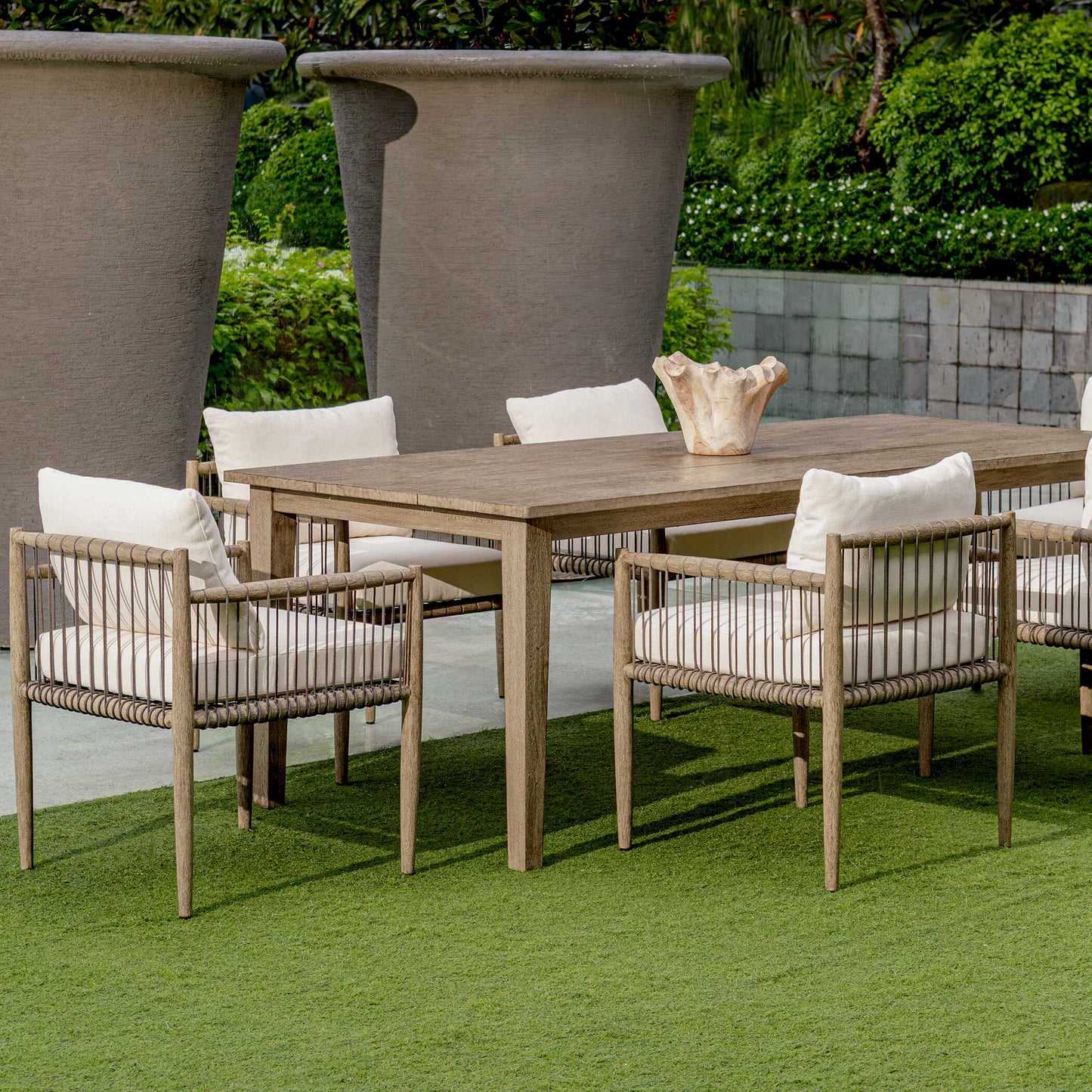 Uttermost Teak Flow Natural Outdoor Bowl