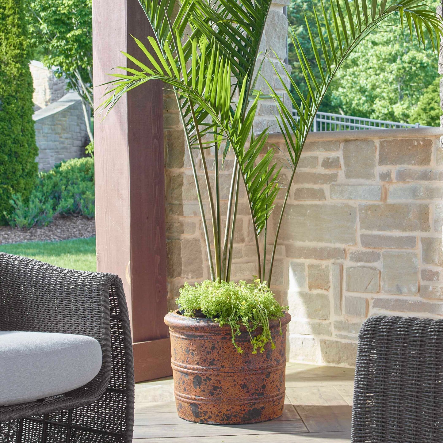 Uttermost Weathered Relic Rustic Outdoor Planter