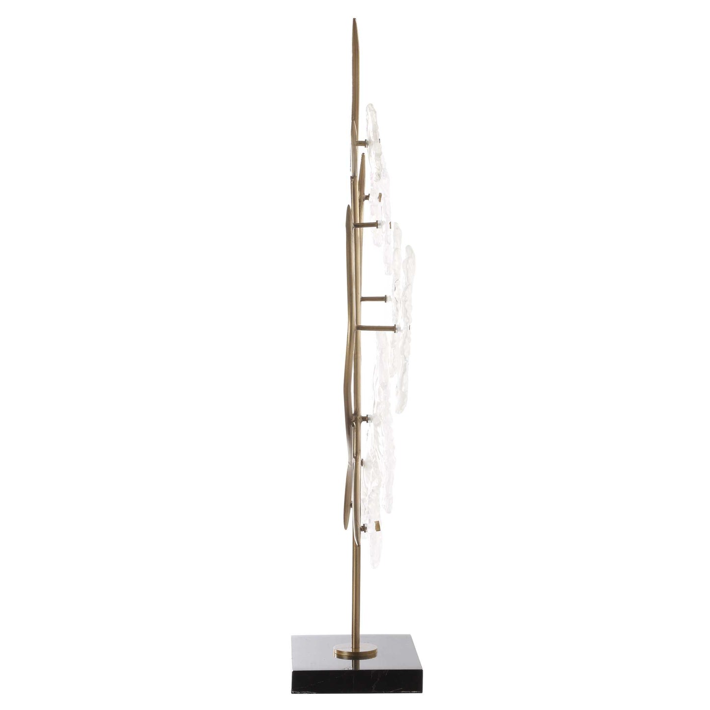 Uttermost Glass Garden Table Sculpture