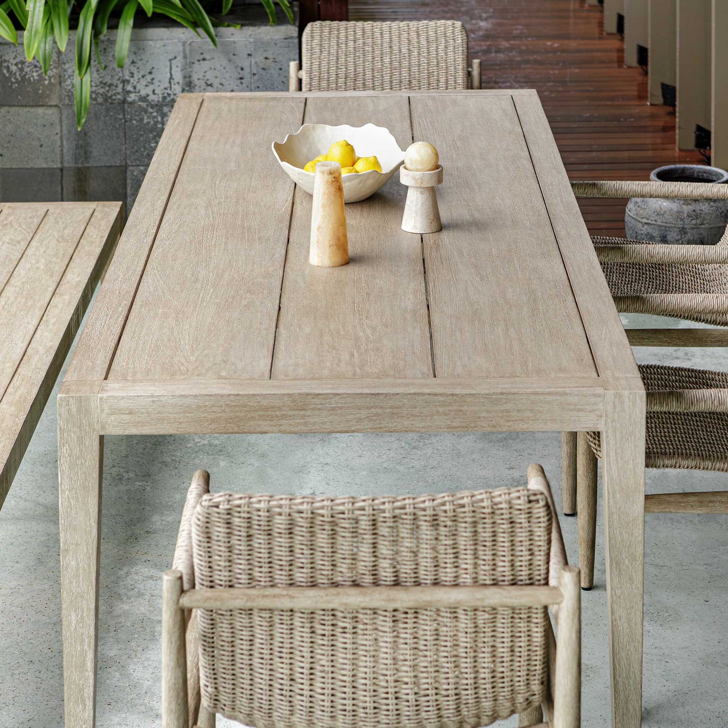 Uttermost Obscura Warm White Outdoor Bowl