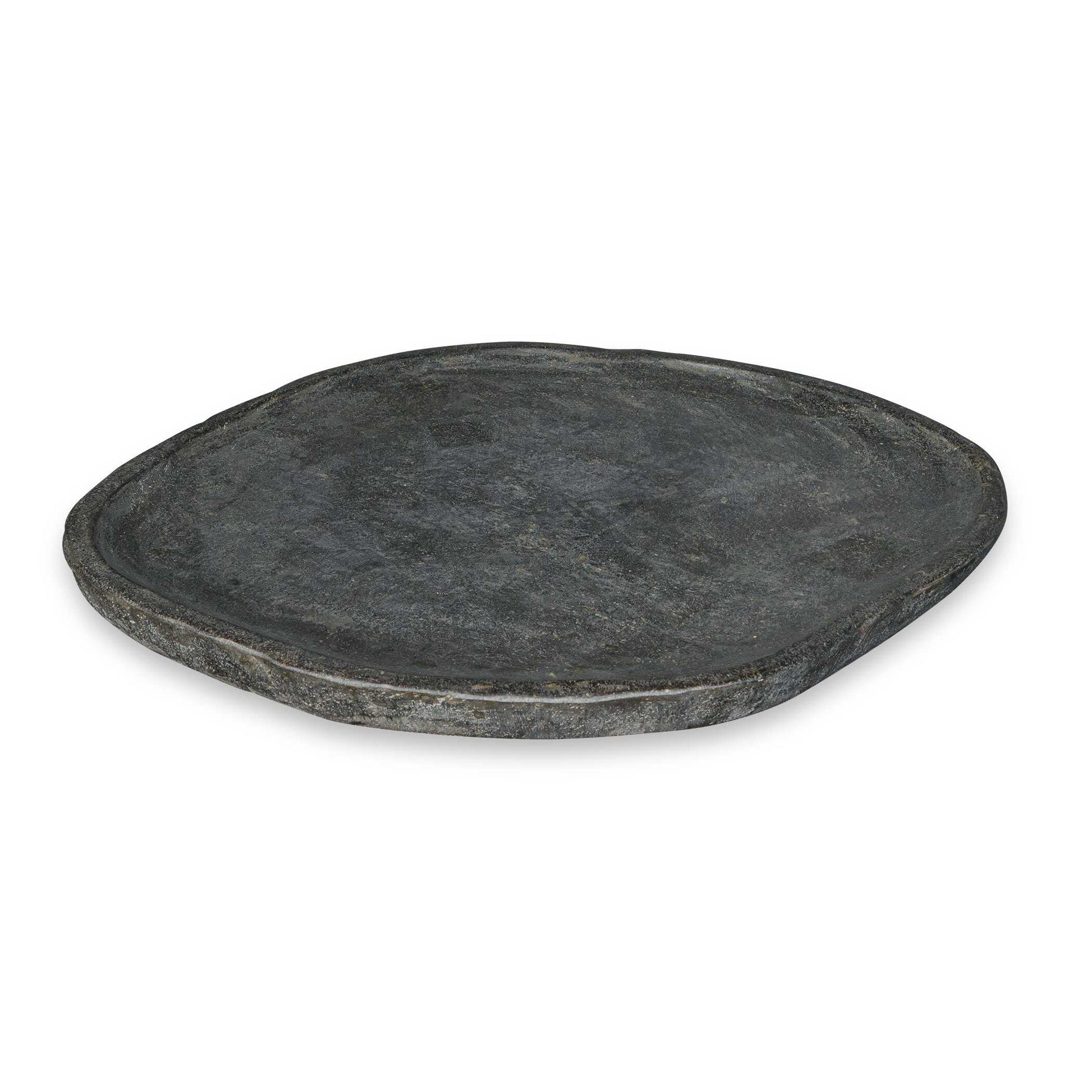 Uttermost Stoneveil Indoor-Outdoor Stone Tray - Gray