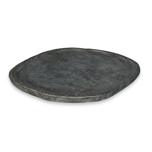 Uttermost Stoneveil Indoor-Outdoor Stone Tray - Gray