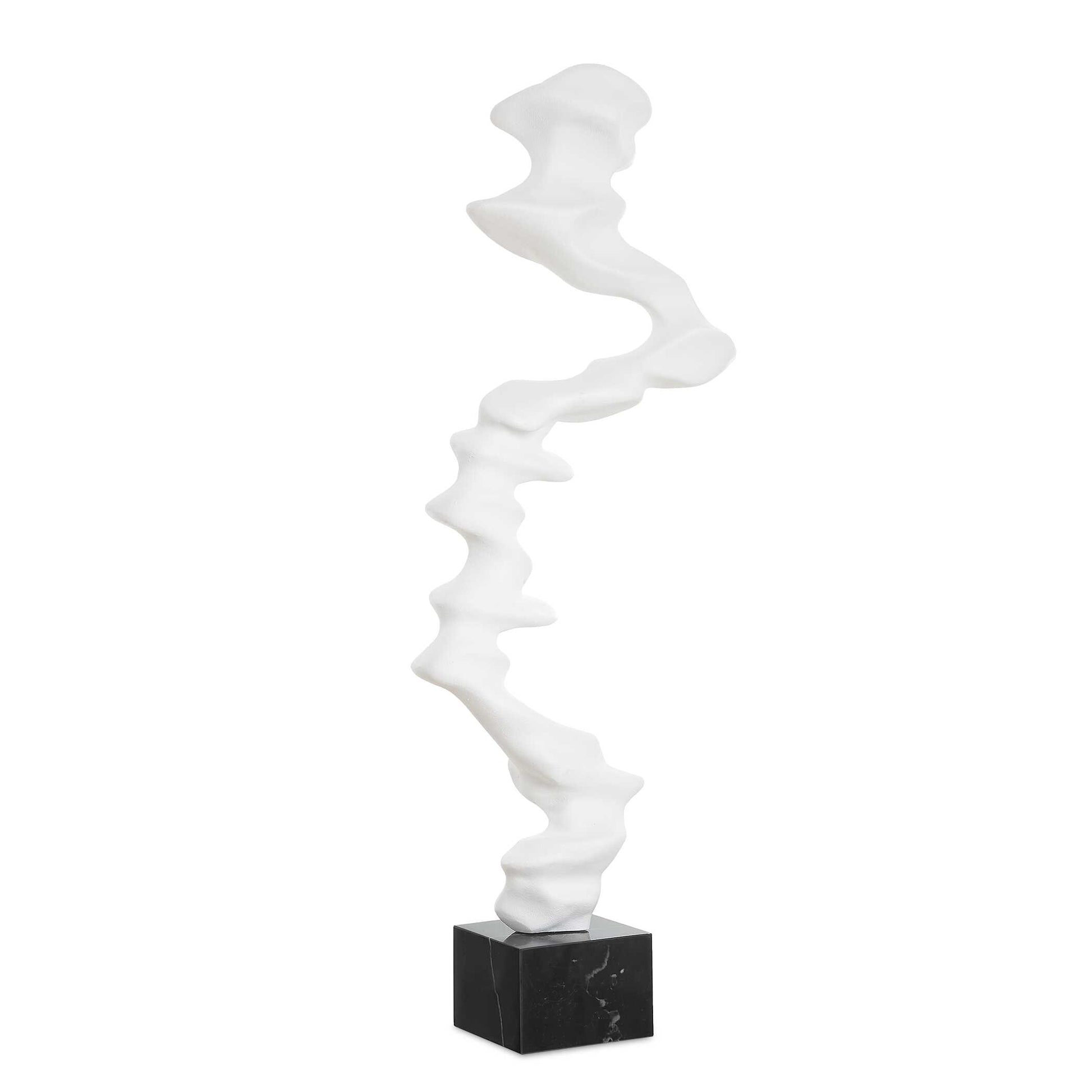 Uttermost Flux Indoor-Outdoor White Sculpture - White