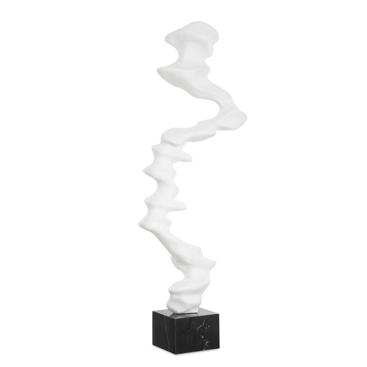 Uttermost Flux Indoor-Outdoor White Sculpture - White