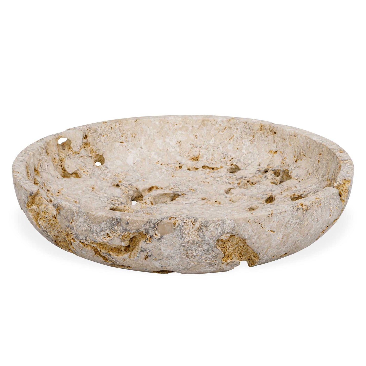 Uttermost Quarried Stone Indoor-Outdoor Bowl - Brown