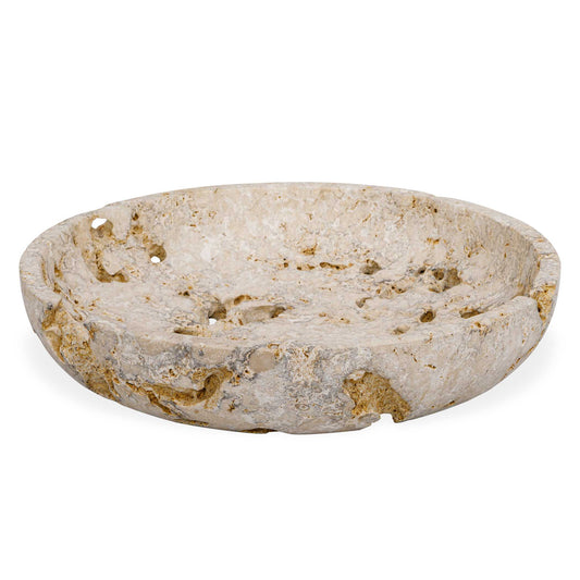 Uttermost Quarried Stone Indoor-Outdoor Bowl - Brown