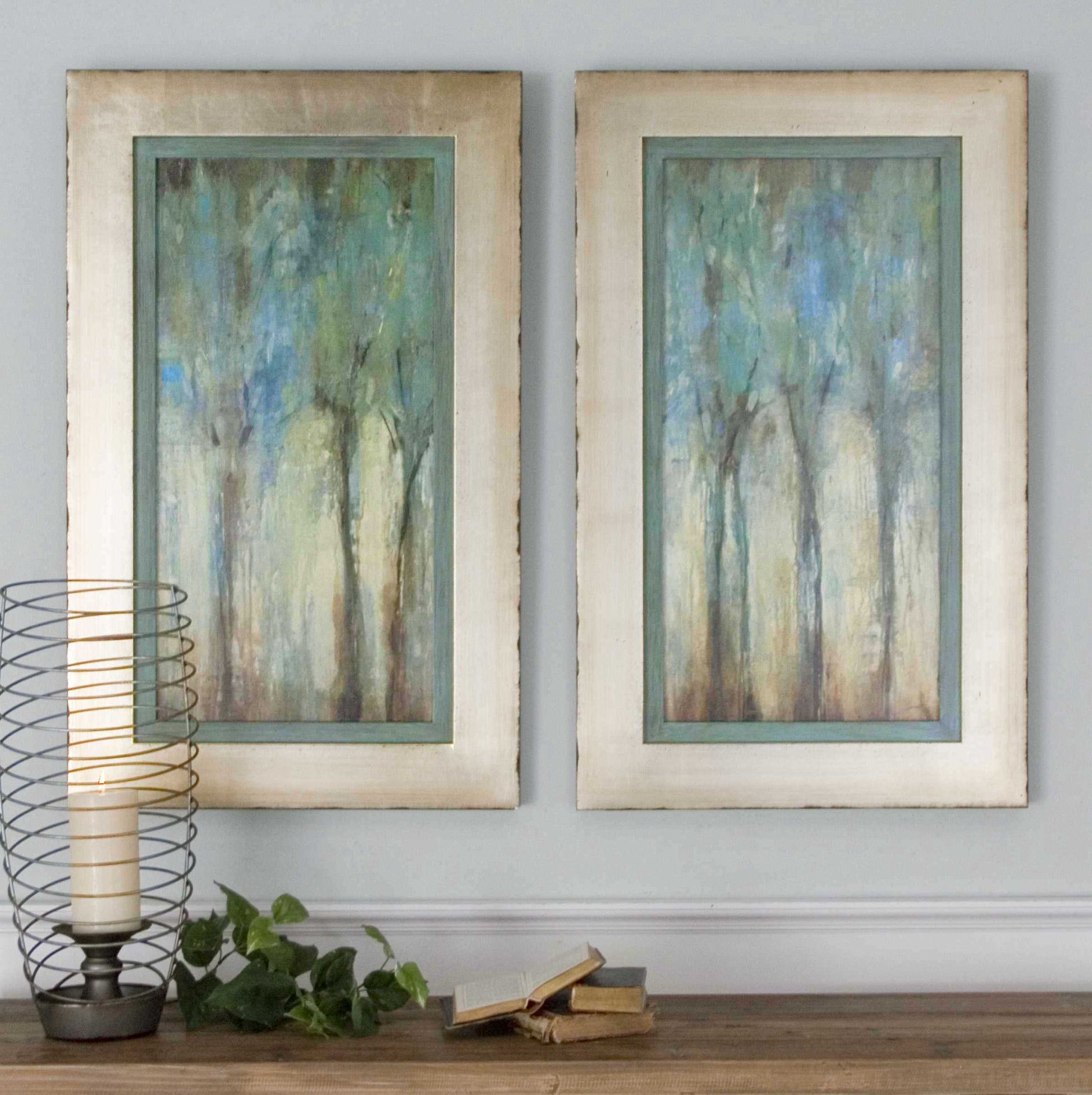 Uttermost Whispering Wind Framed Art Set/2